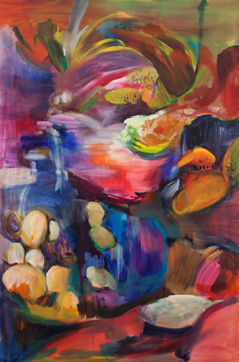 Lake dweller oil on canvas 205x135cm 2010